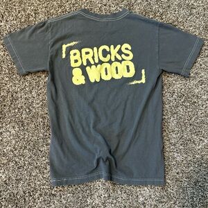 Bricks and Wood Graphic Tee